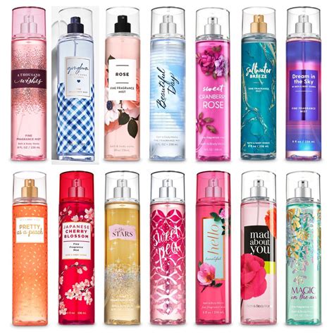 what are the best bath and body works scents|best seller bbw mist.